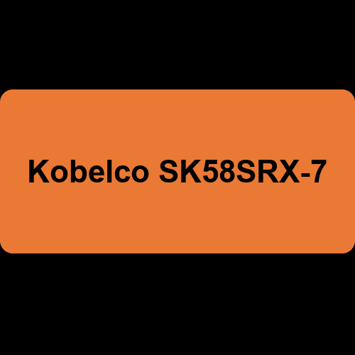 Kobelco SK58SRX-7